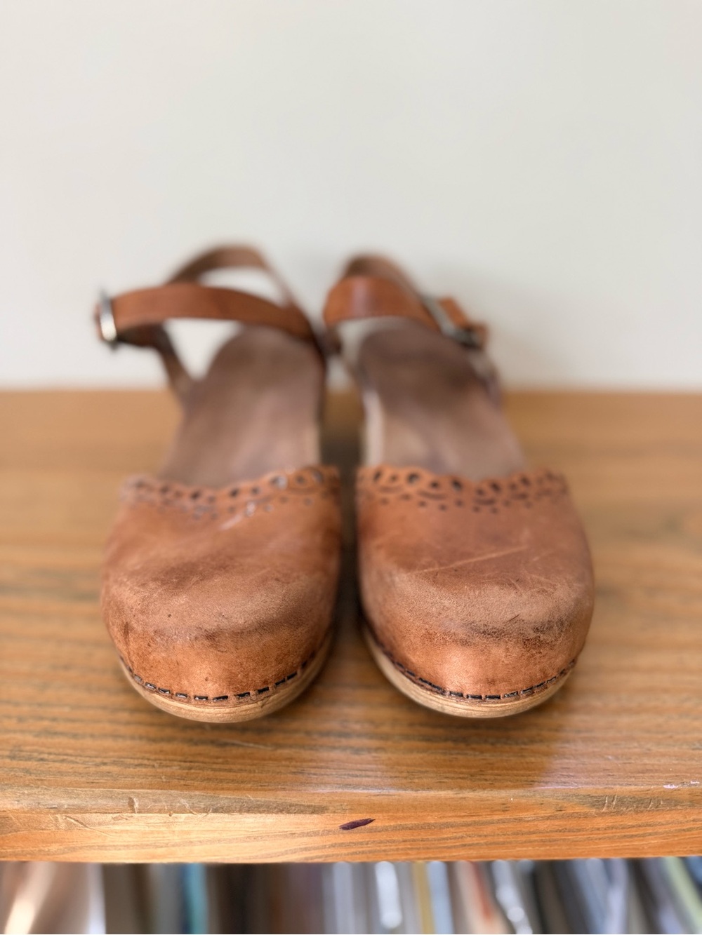Dansko Marta Clog Sandals - Mary Jane Style - Size 38 - GUC - Picture 3 of 5
